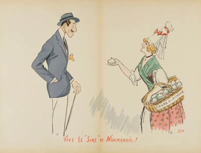 Leve 'Sire' av Normandie av Georges Goursat (Sem)