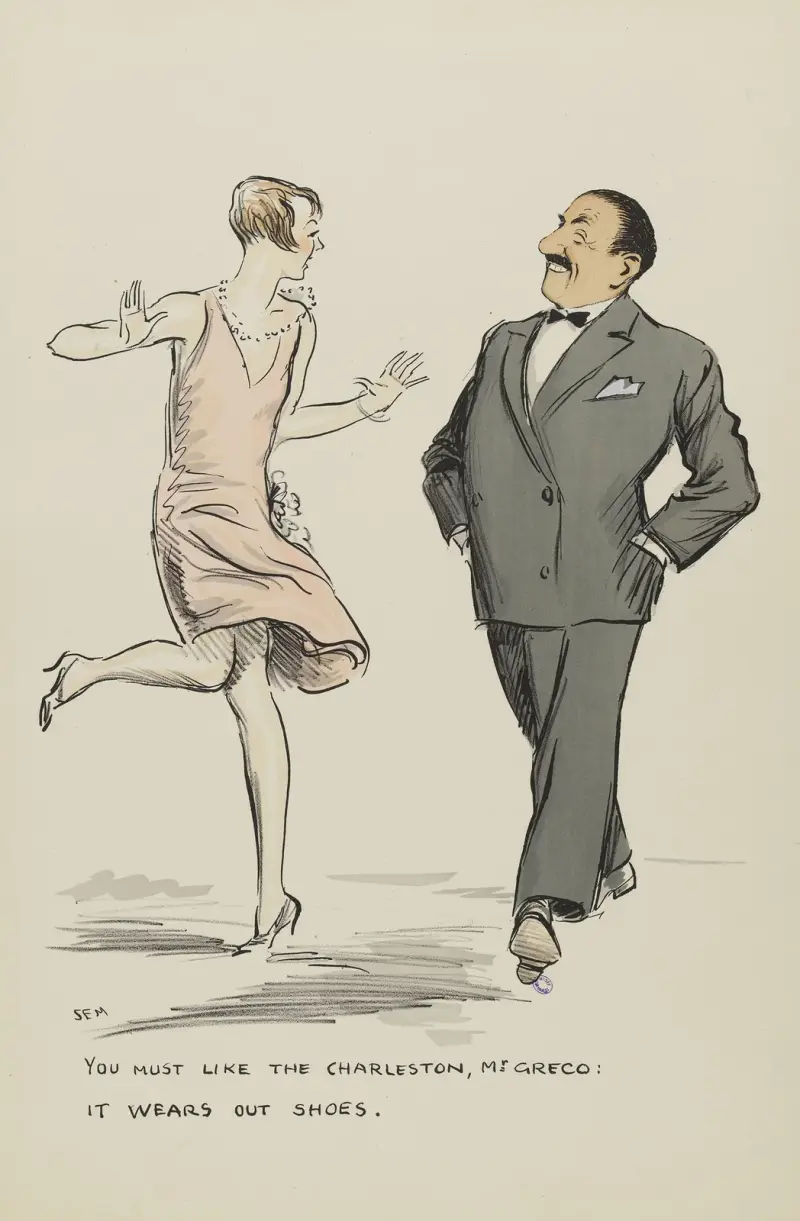You must like the Charleston, Mr Greco av Georges Goursat (Sem)