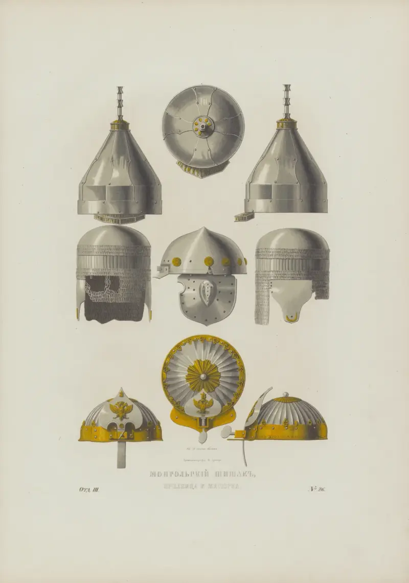Misurka Helmet av Fedor Grigoryevich Solntsev