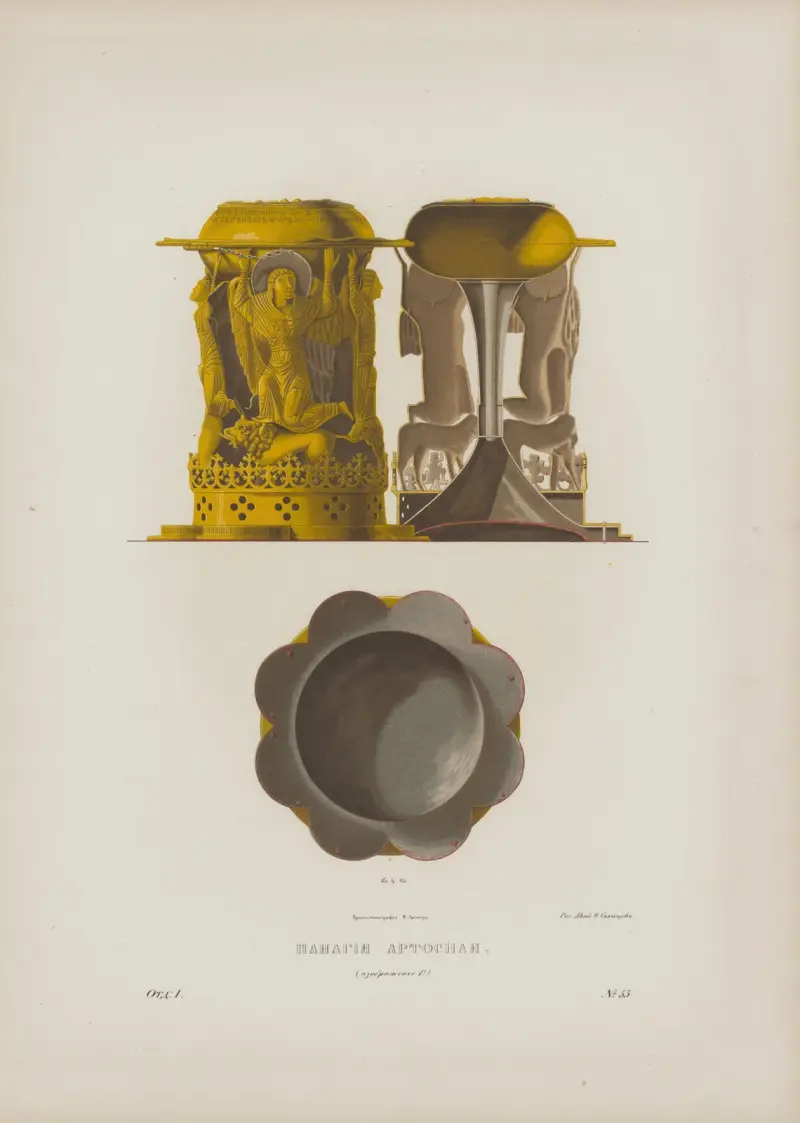 Panagia av Fedor Grigoryevich Solntsev