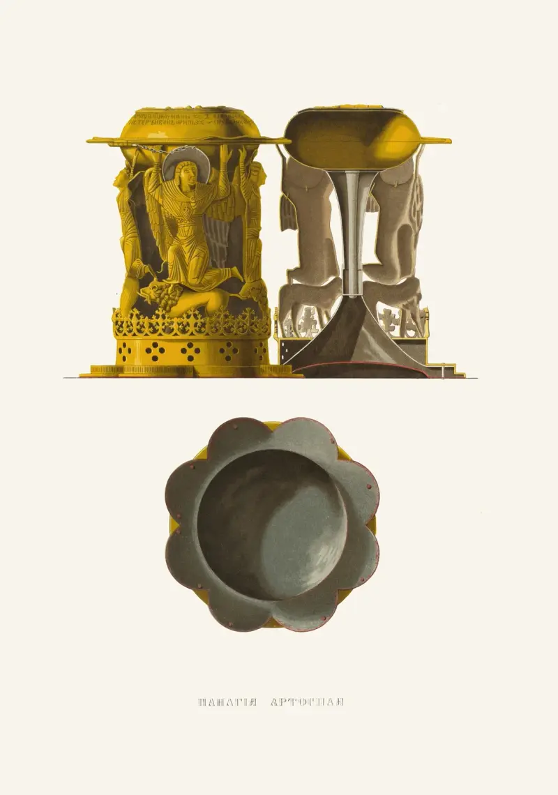 Panagia artosnaia, 1000-talet (bild 1) av Fedor Grigoryevich Solntsev