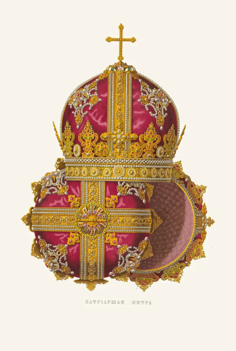 Patriarkens mitra av Fedor Grigoryevich Solntsev