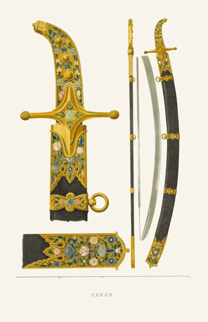 Sablia av Fedor Grigoryevich Solntsev