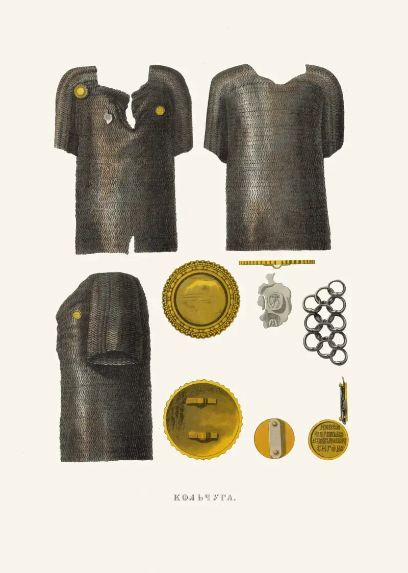 Ståndsilkeskaftan (bild 4) av Fedor Grigoryevich Solntsev