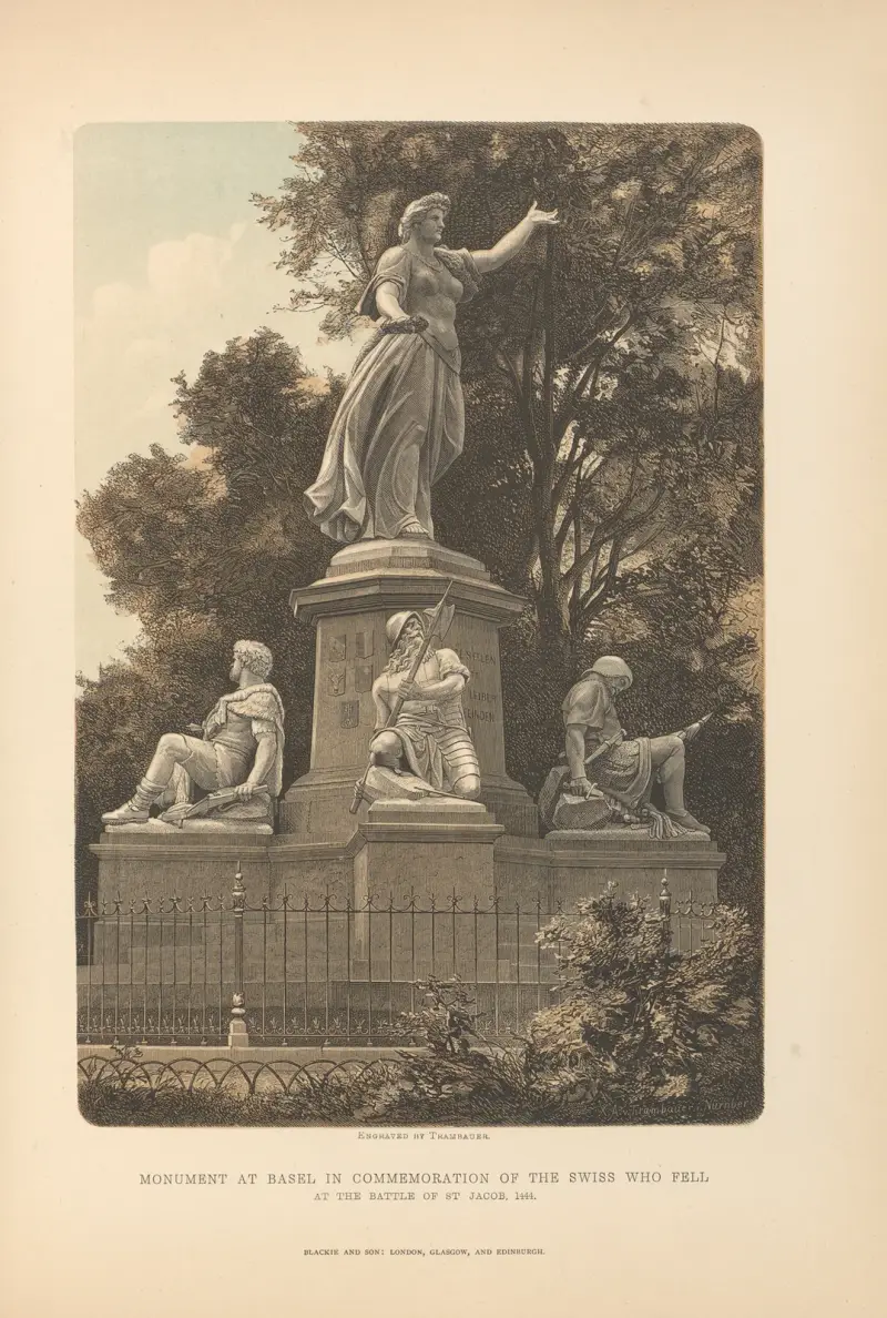 A. Anker – Denkmal in Basel von Theodor Gsell Fels