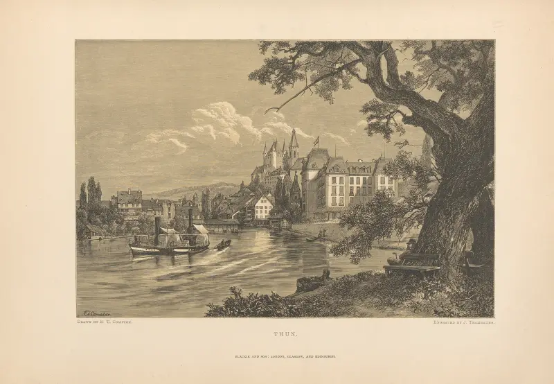 E. T. Compton – Thun von Theodor Gsell Fels