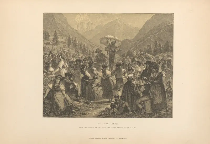 Emil Rittmeyer – An Alpstubete av Theodor Gsell Fels