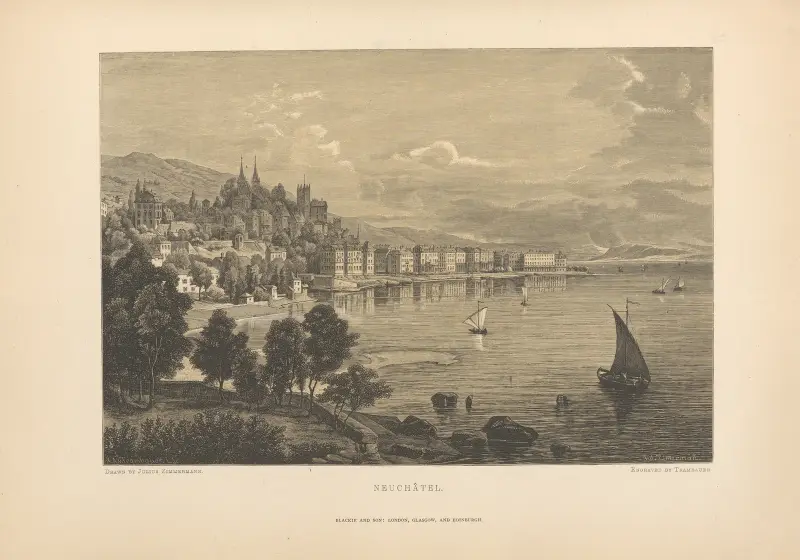 Julius Zimmermann – Neuchatel av Theodor Gsell Fels