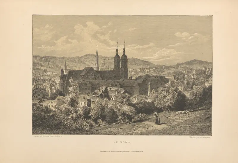 Julius Zimmermann – St. Gall av Theodor Gsell Fels