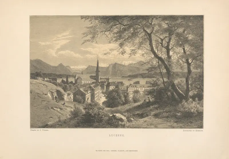 P. Weber – Luzern von Theodor Gsell Fels