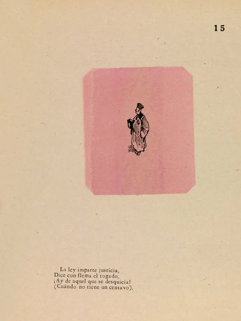 The Jurist av José Guadalupe Posada