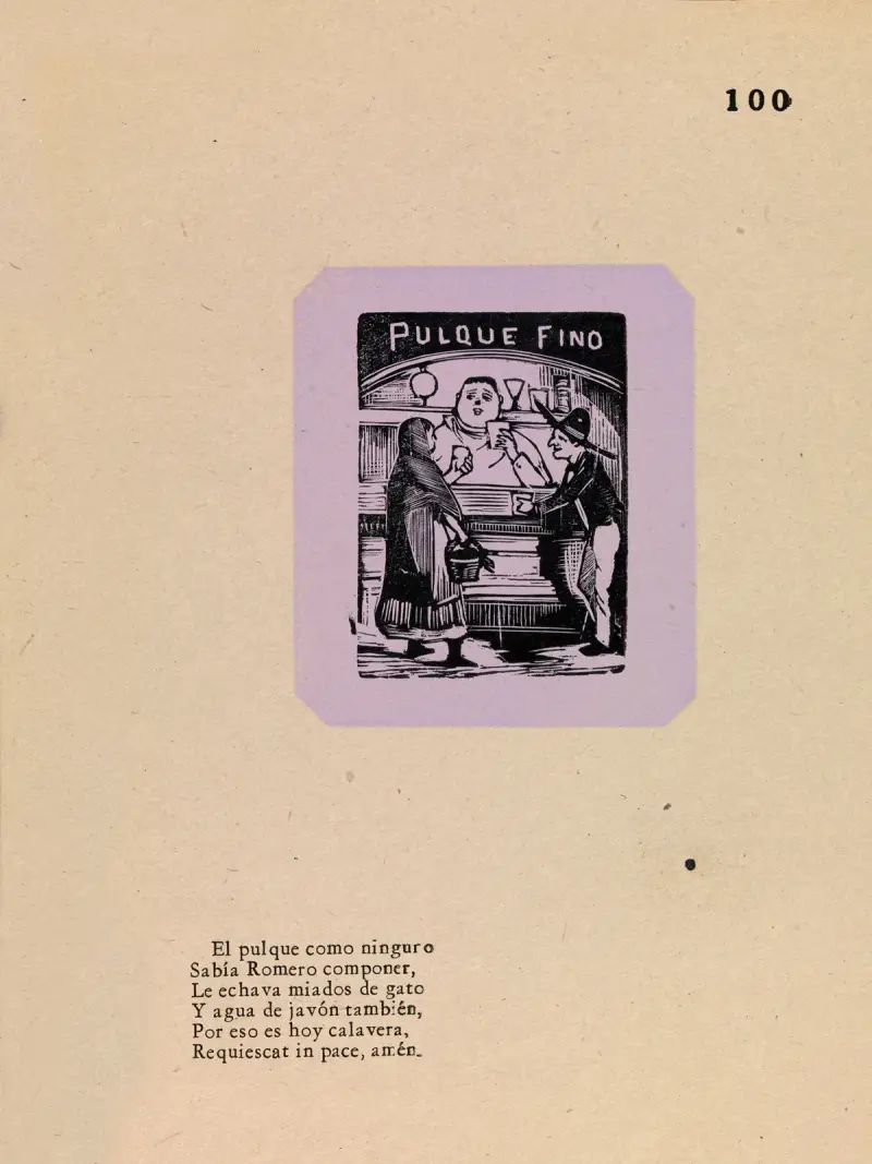 Pulquetillverkaren av José Guadalupe Posada
