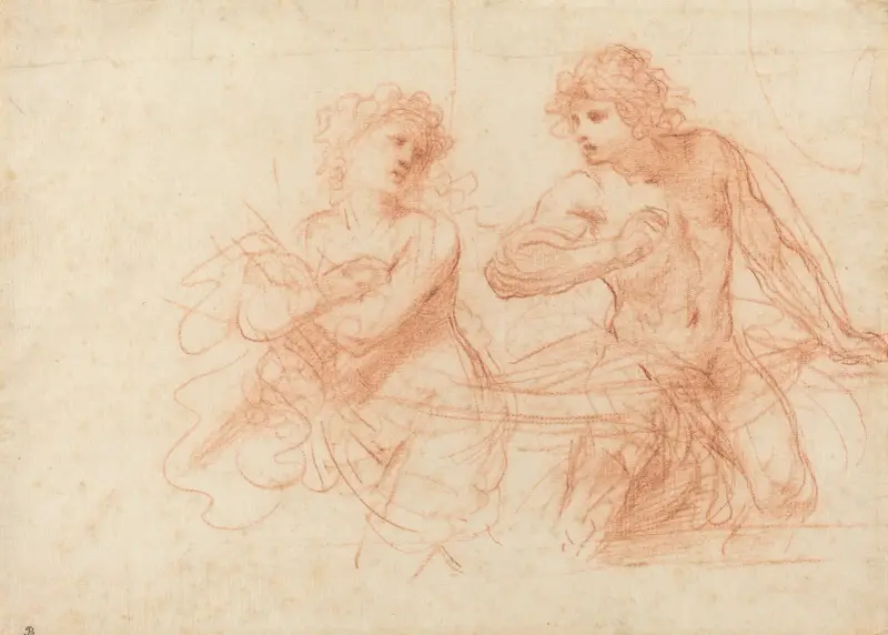 Amnon och Tamar av Guercino