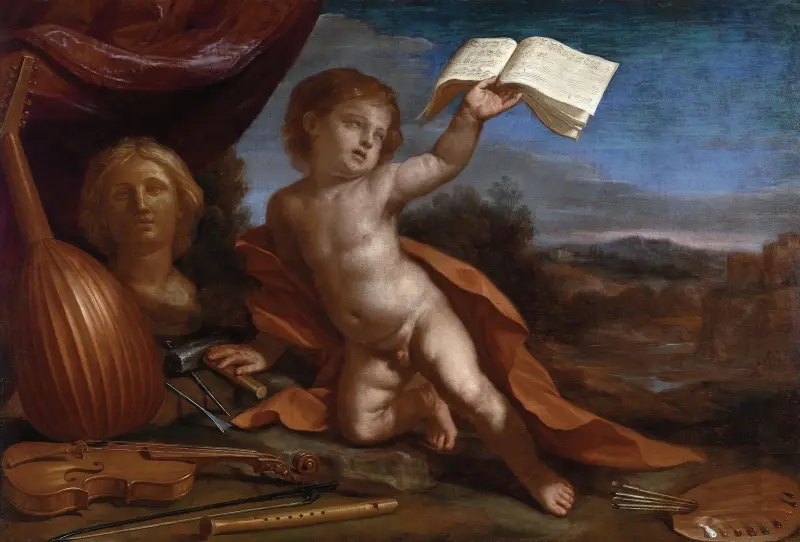 Miłość cnotliwa, Guercino