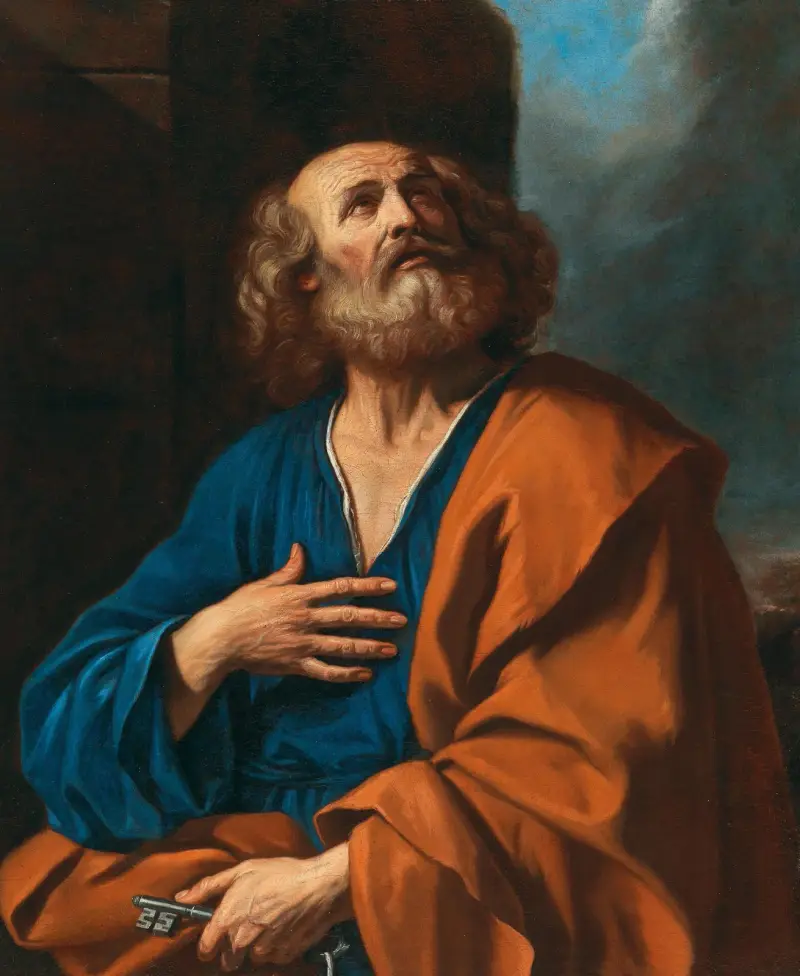 Svatý Petr, Guercino