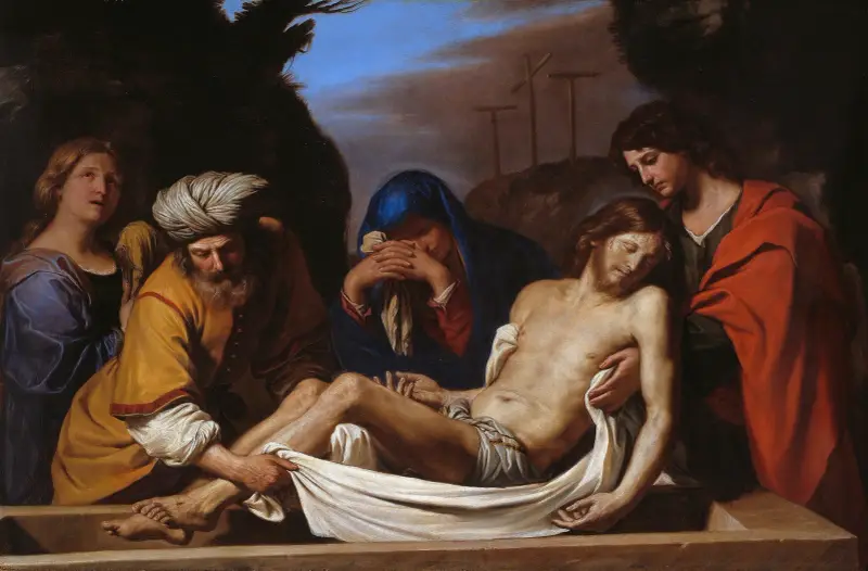 Gravläggningen av Guercino