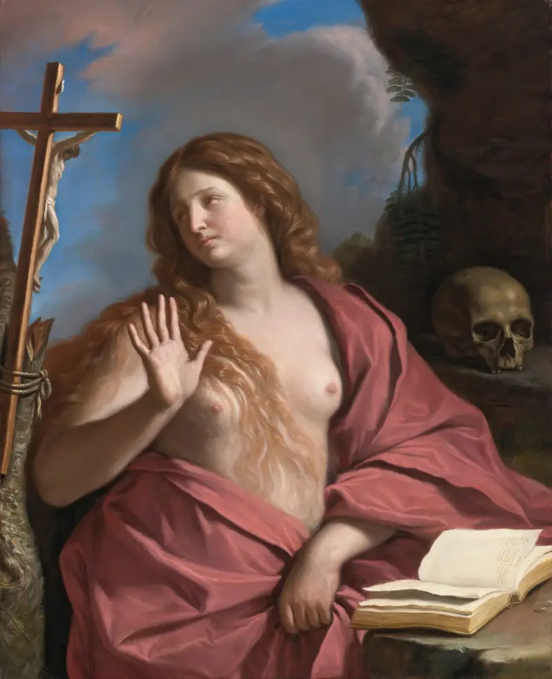 Kající Magdalena, Guercino