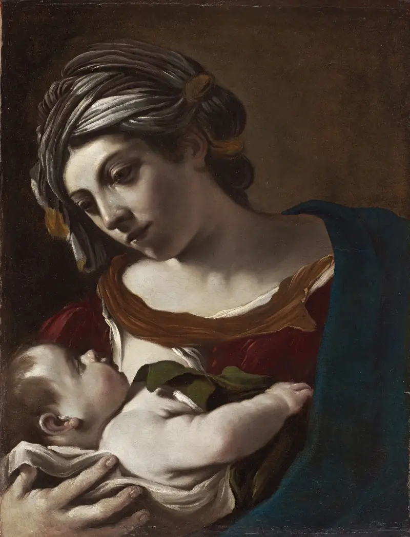 Madonna z Dzieciątkiem, 1621 – nr 2, Guercino