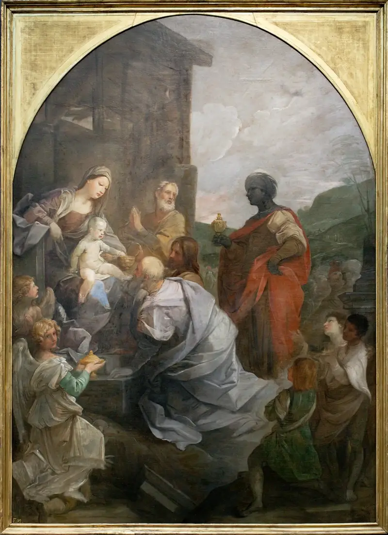 Adoration of the Magi av Guido Reni