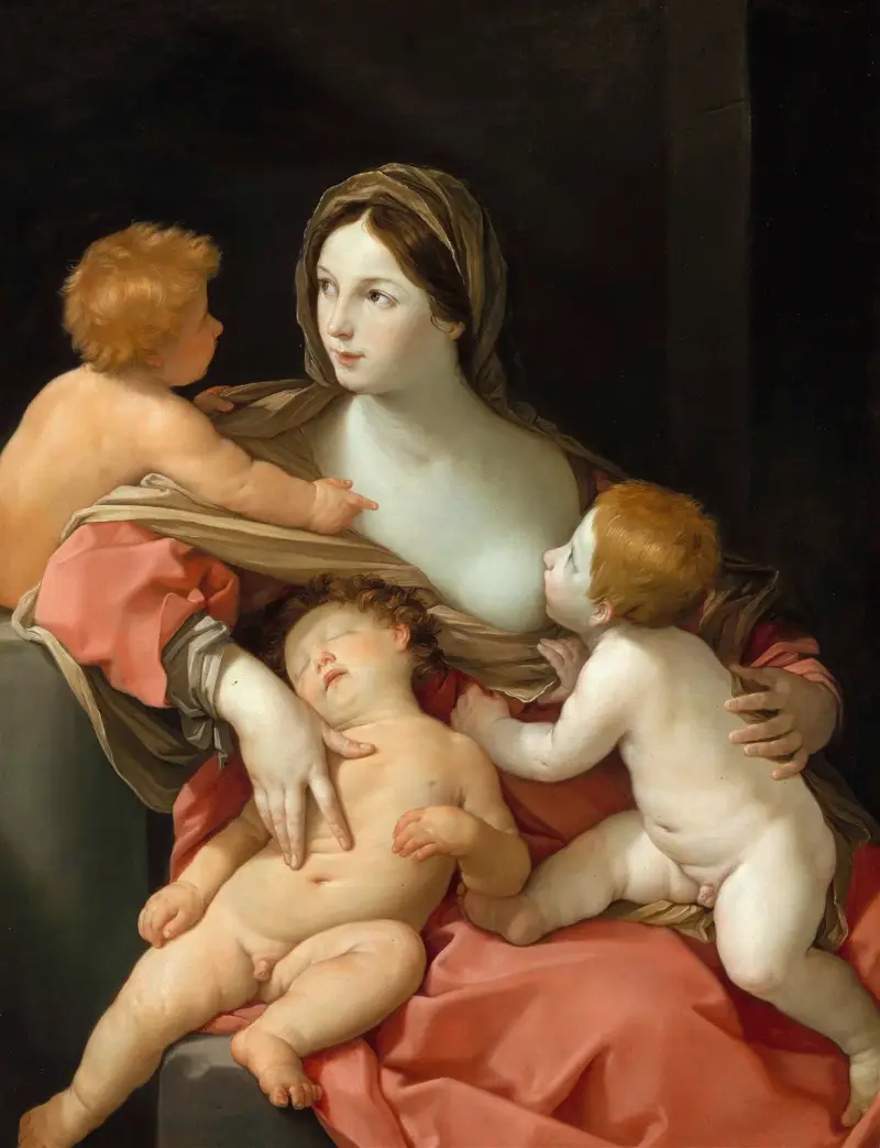 Barmhärtigheten av Guido Reni