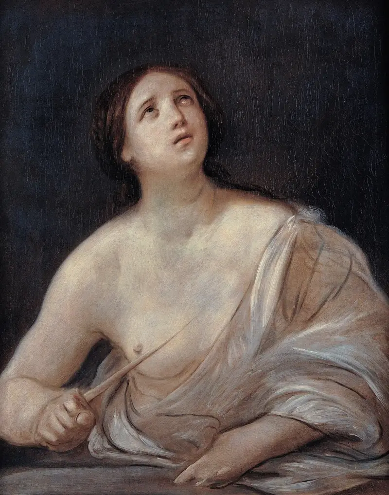 Lucretia av Guido Reni