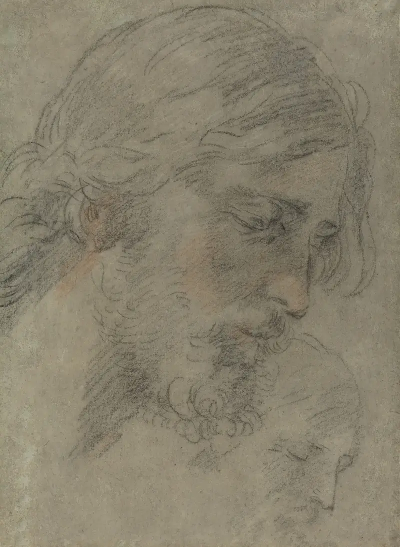 Kristi huvud av Guido Reni