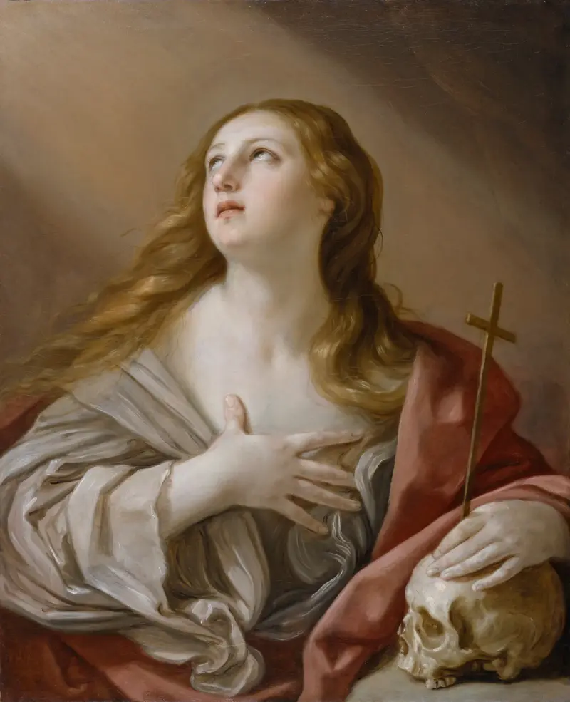 The Penitent Magdalene av Guido Reni