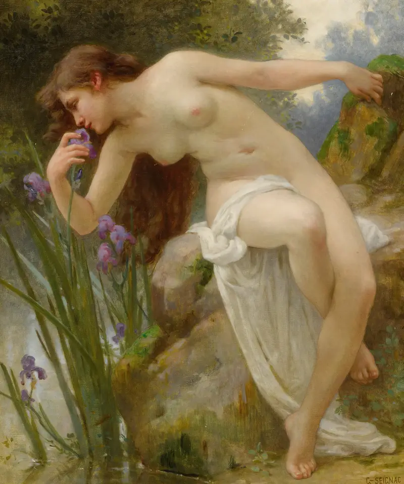 Die duftende Schwertlilie von Guillaume Seignac