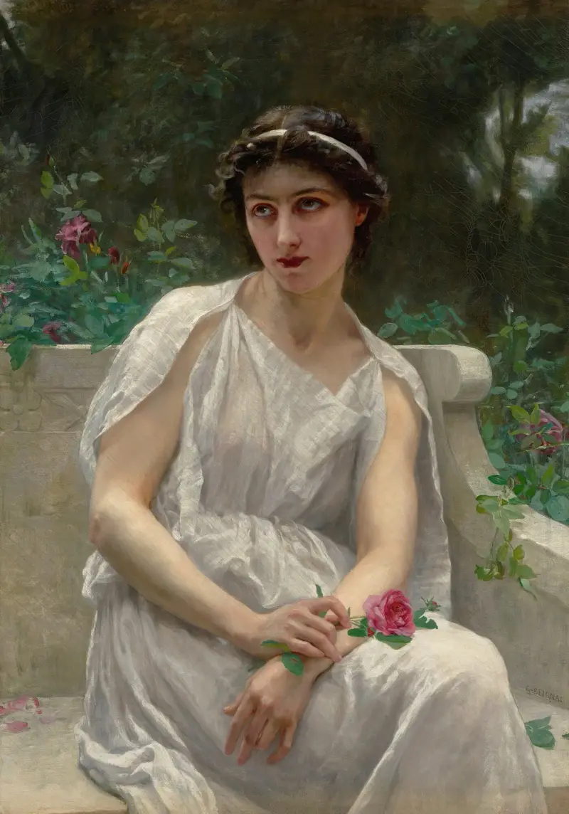 Die rote Rose von Guillaume Seignac