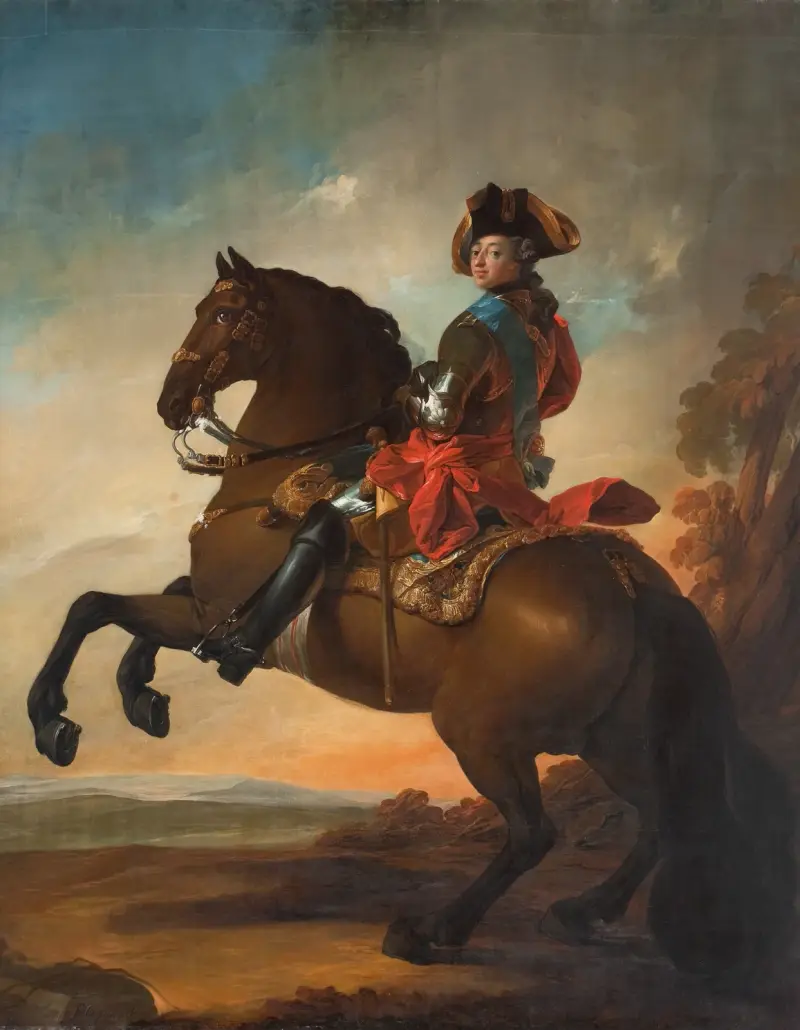 Fryderyk V na koniu, Carl Gustaf Pilo