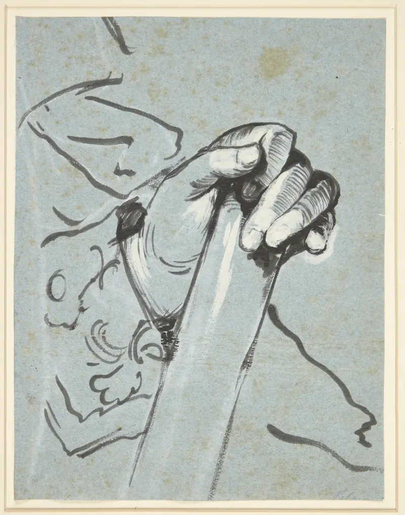 Studie ruky, Carl Gustaf Pilo