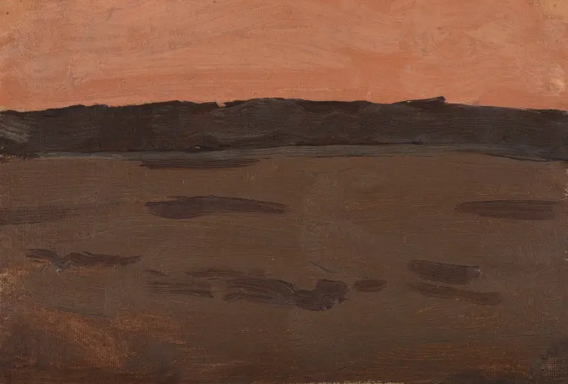 Kvällsstämning av Gustav Kampmann