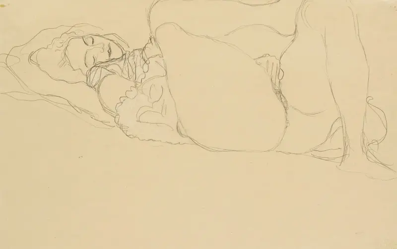 Akt, Gustav Klimt