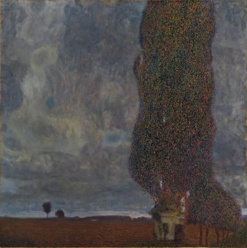 Blížící se bouře (Velký topol II), Gustav Klimt