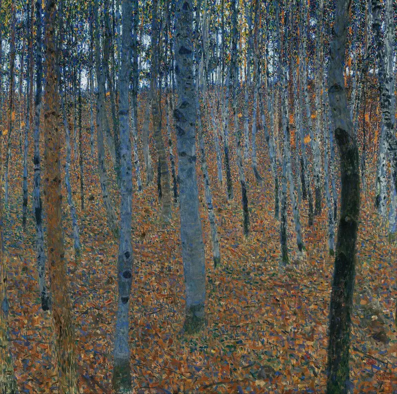 Bukowy gaj I, Gustav Klimt
