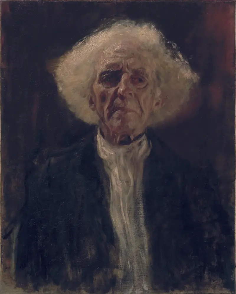 Slepý muž, Gustav Klimt