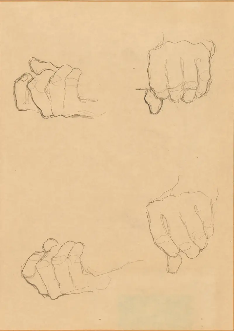 Ruce, Gustav Klimt
