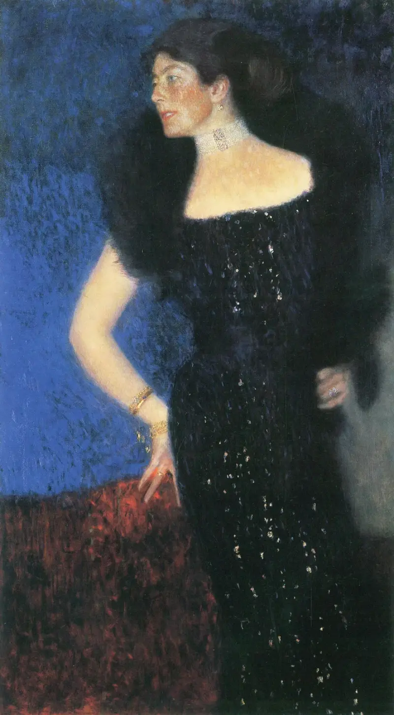Portrait of Rose von Rosthorn-Friedmann av Gustav Klimt
