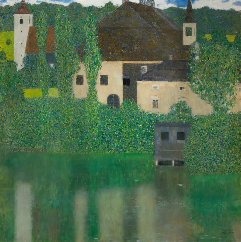 Zamek nad wodą, Gustav Klimt