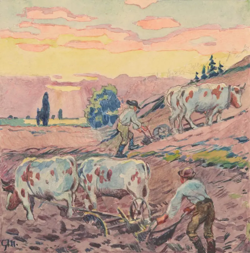 19. – Skörd av Gustáv Mallý