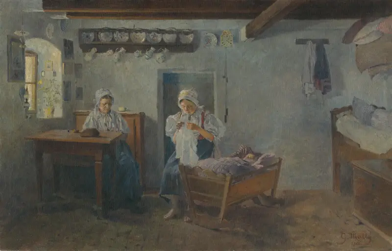 Ovan vaggan av Gustáv Mallý