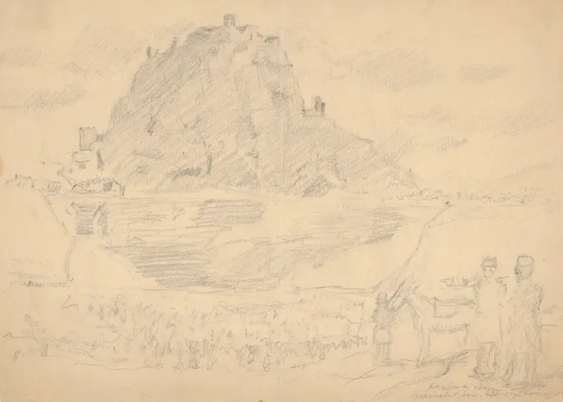 Below Devín von Gustáv Mallý