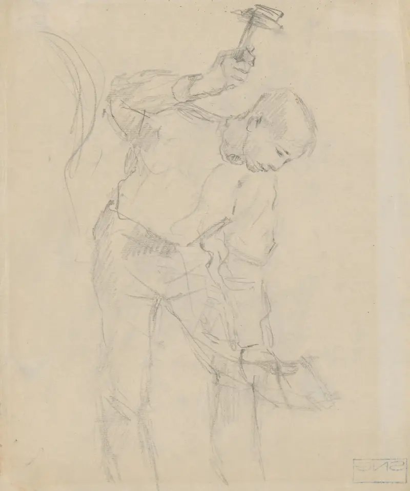 Blacksmith von Gustáv Mallý