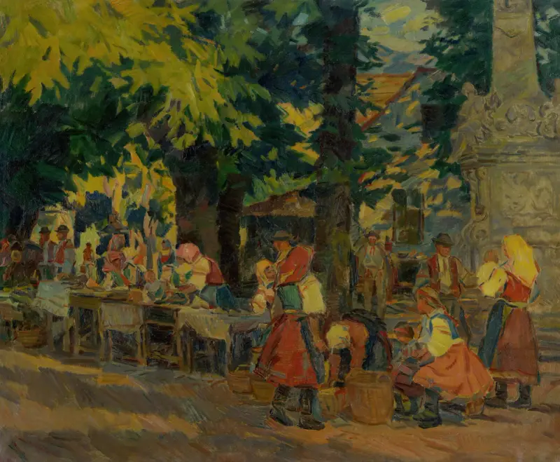 Fair in Marianka av Gustáv Mallý