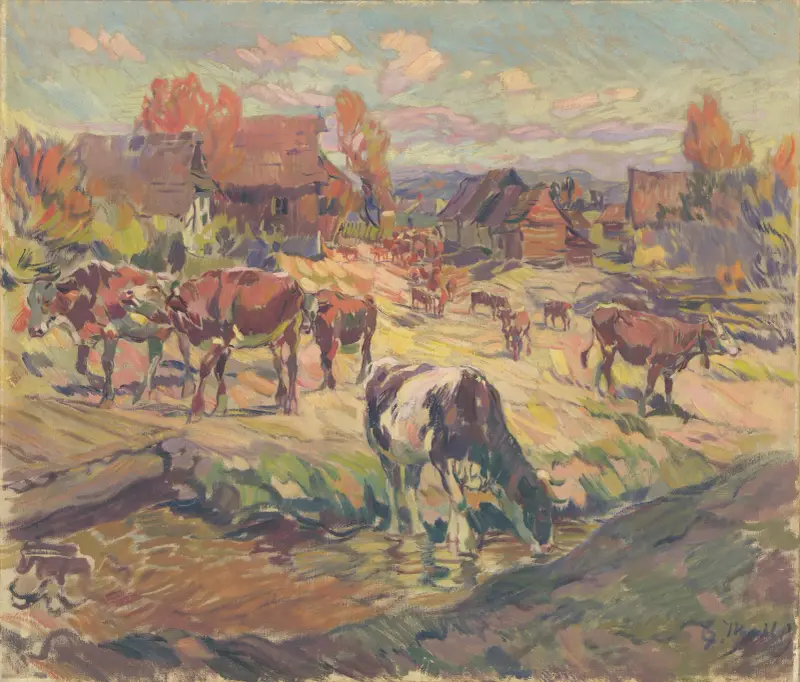 Von der Weide von Gustáv Mallý