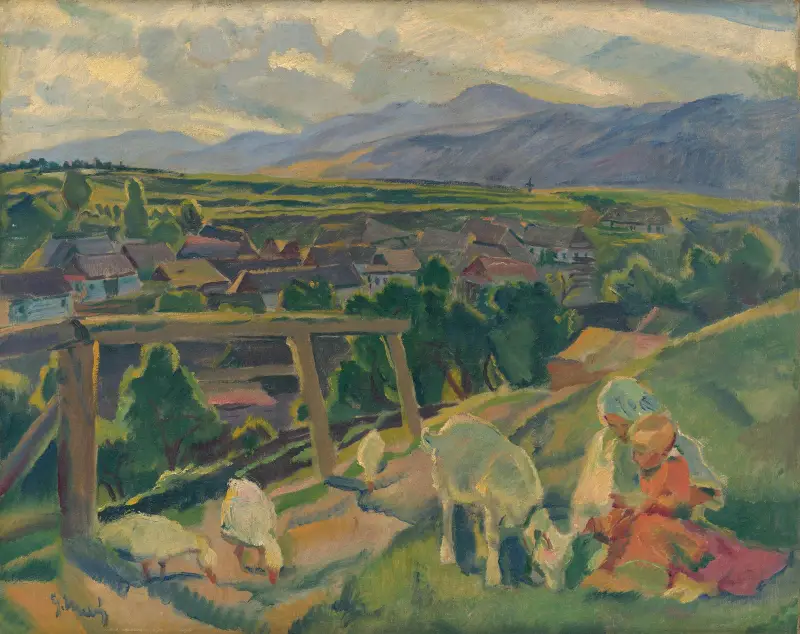 Från Važec av Gustáv Mallý