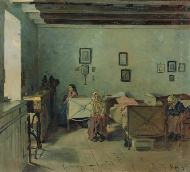 Old People’s Home in Pezinok av Gustáv Mallý