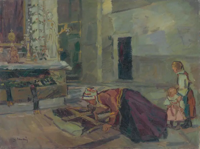 On Good Friday, Gustáv Mallý
