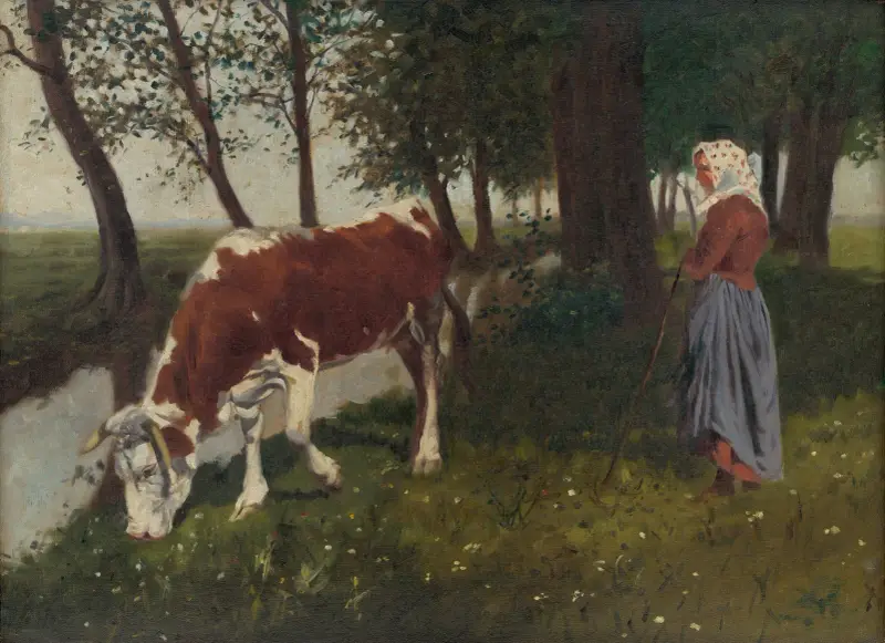 Shepherdess von Gustáv Mallý
