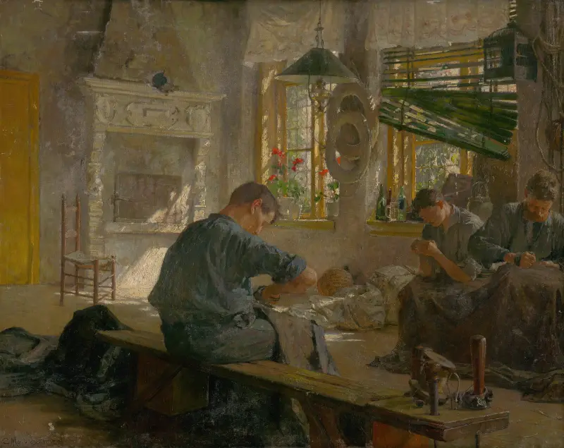 Ship Builders von Gustáv Mallý